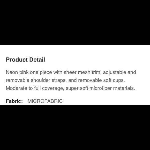 Pink bathing suit NWT - Picture 5 of 5